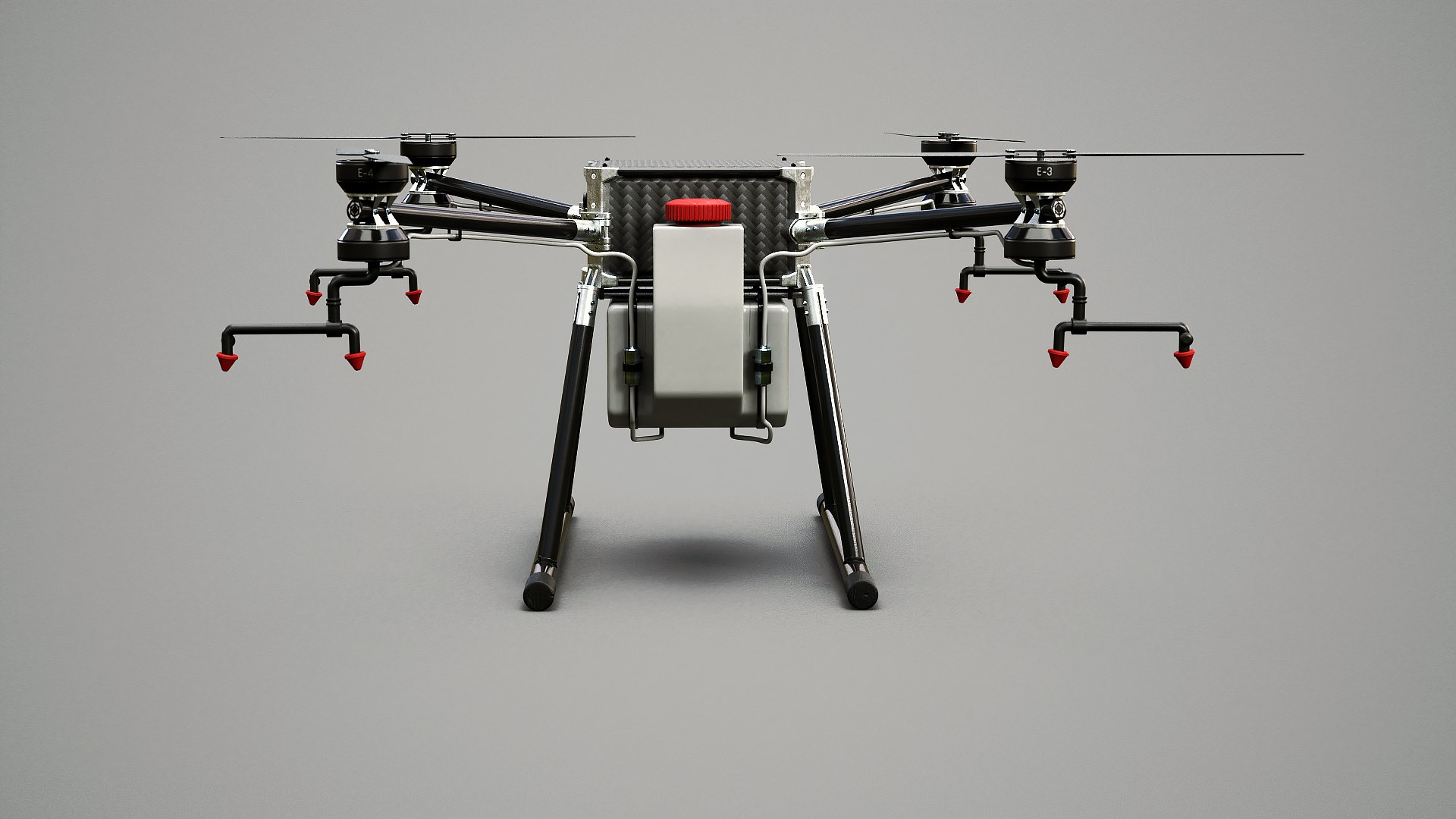 3D Agricultural Drone 3D Model Quadrotor Farming UAV Sprayer for Crop Dusting  Precision Agriculture model https://p.turbosquid.com/ts-thumb/v5/ST76Ei/zI/dronerol_0006/png/1757771603/1920x1080/fit_q87/45938e78e4297a6bf93ecf46568012aa0caf31e2/dronerol_0006.jpg