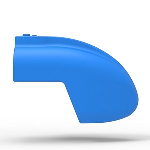 3D Tail tank of Silver Crown Car Scale 1 to 25