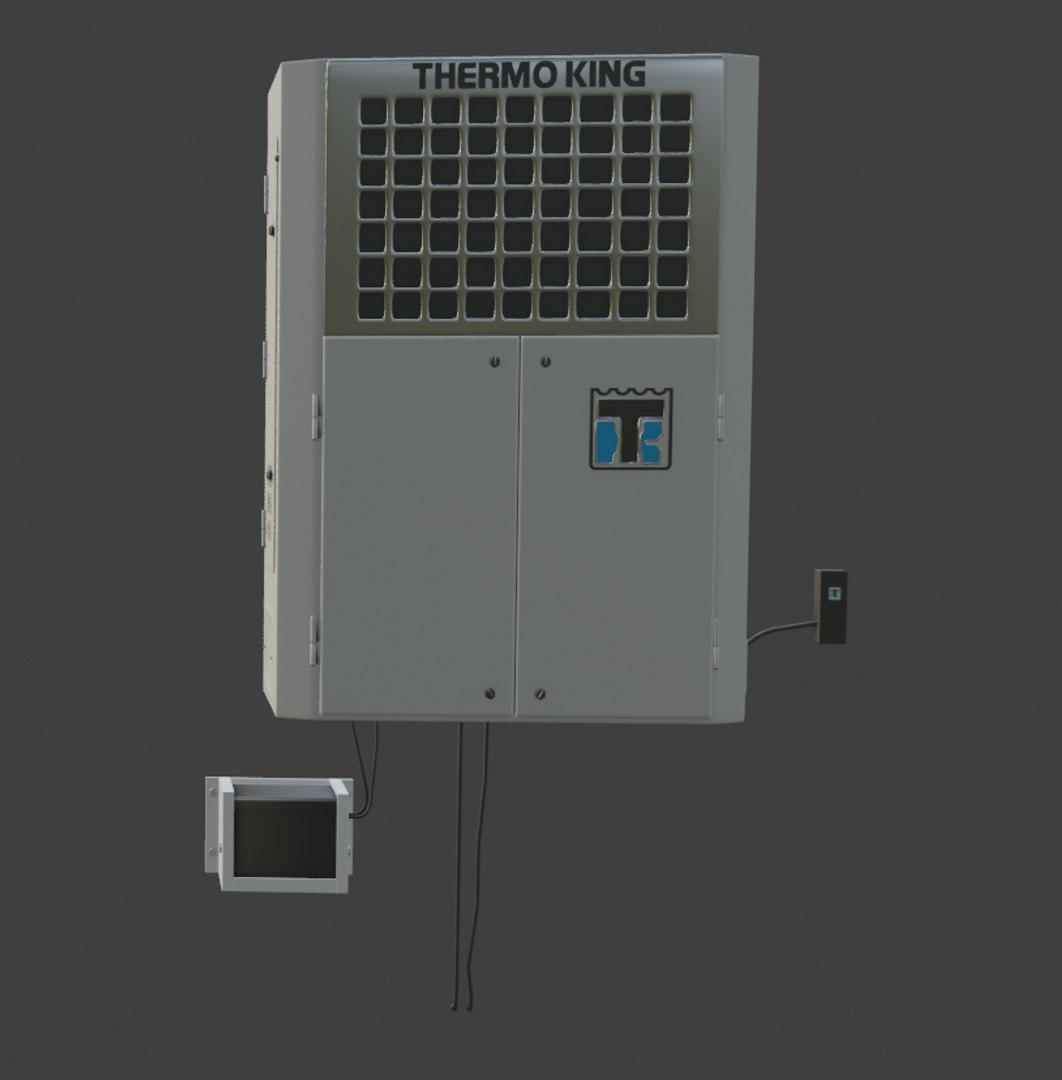 3D Thermoking Sentry Reefer Unit Model - TurboSquid 1480445