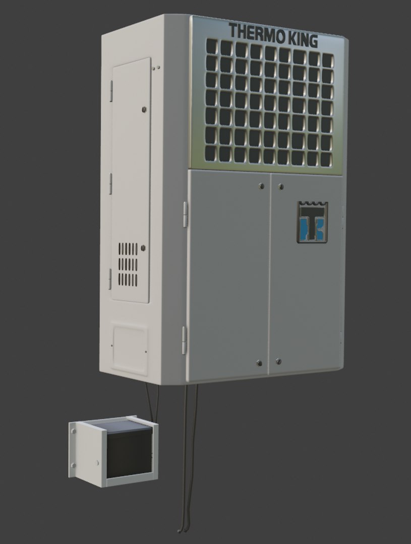 3D Thermoking Sentry Reefer Unit Model - TurboSquid 1480445