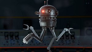 Sci-Fi Robot Drone