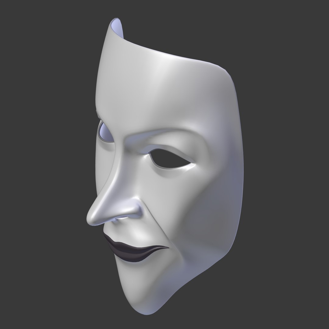 Anonymous mask 3D model - TurboSquid 1284795