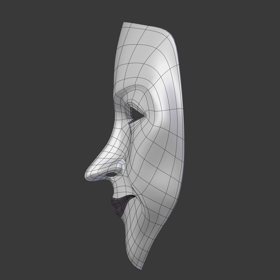 Anonymous Mask 3D Model - TurboSquid 1284795