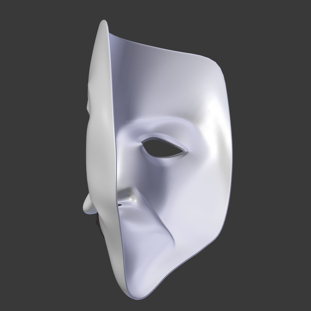 Anonymous Mask 3D Model - TurboSquid 1284795