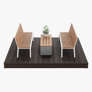 Garden Setup 05 3D model
