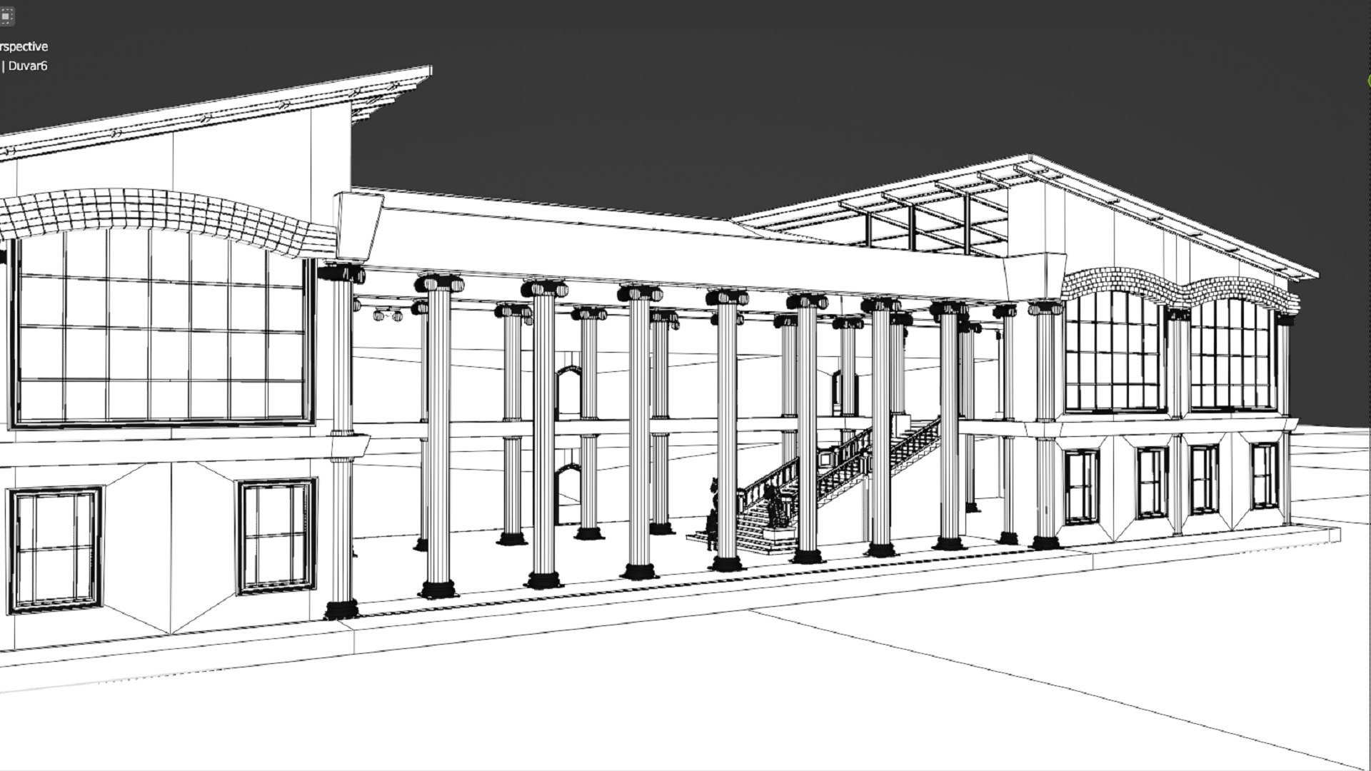 Ancient Roman Government Building 3D Model - TurboSquid 2100557