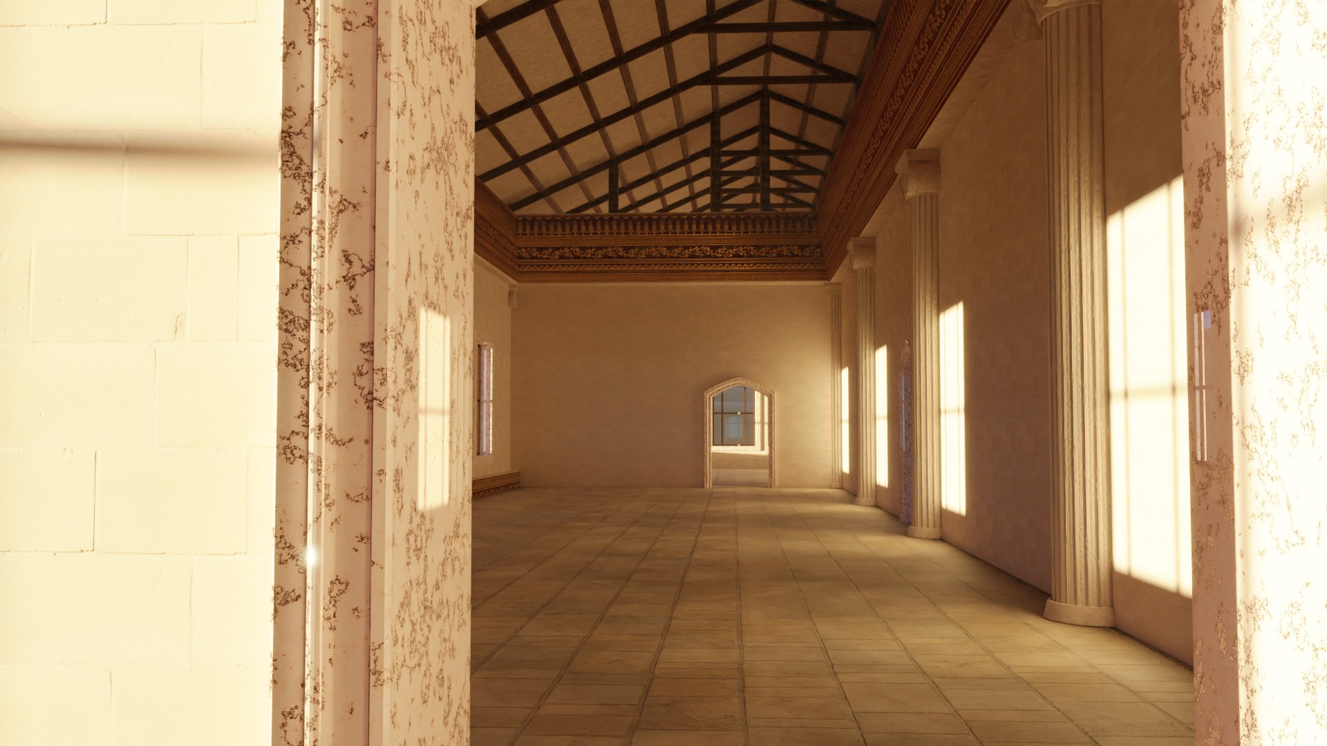 Ancient Roman Government Building 3D Model - TurboSquid 2100557