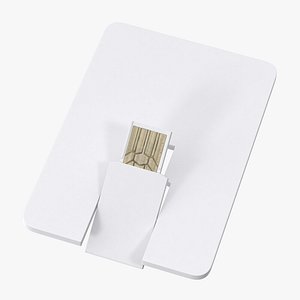 3D promotional usb stick mockup