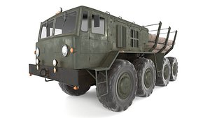 soviet maz 537 timber model