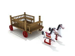 Play Equipments 21 Horse Rocker Phaeton