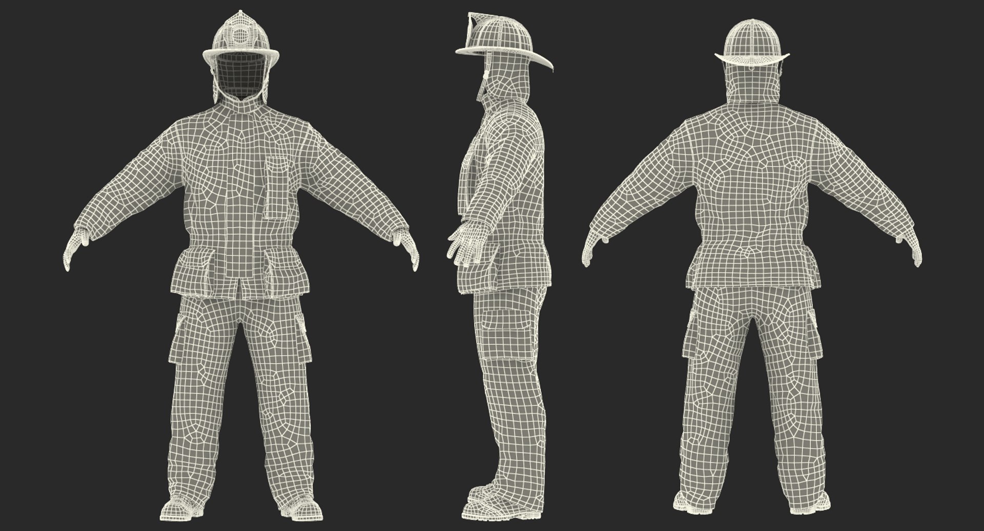 3D firefighter uniform model https://p.turbosquid.com/ts-thumb/v5/ktSXBD/Q4U8a7ON/usfirefighteruniformc4dmodel018/jpg/1494583498/1920x1080/fit_q87/5a0c898f263dbd7637f236eaa8d253eb8d8b7298/usfirefighteruniformc4dmodel018.jpg