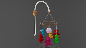 Bear Bed Pendant model