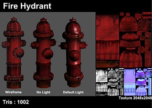 hydrant 3d max