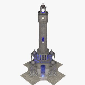 3D Clock Tower model