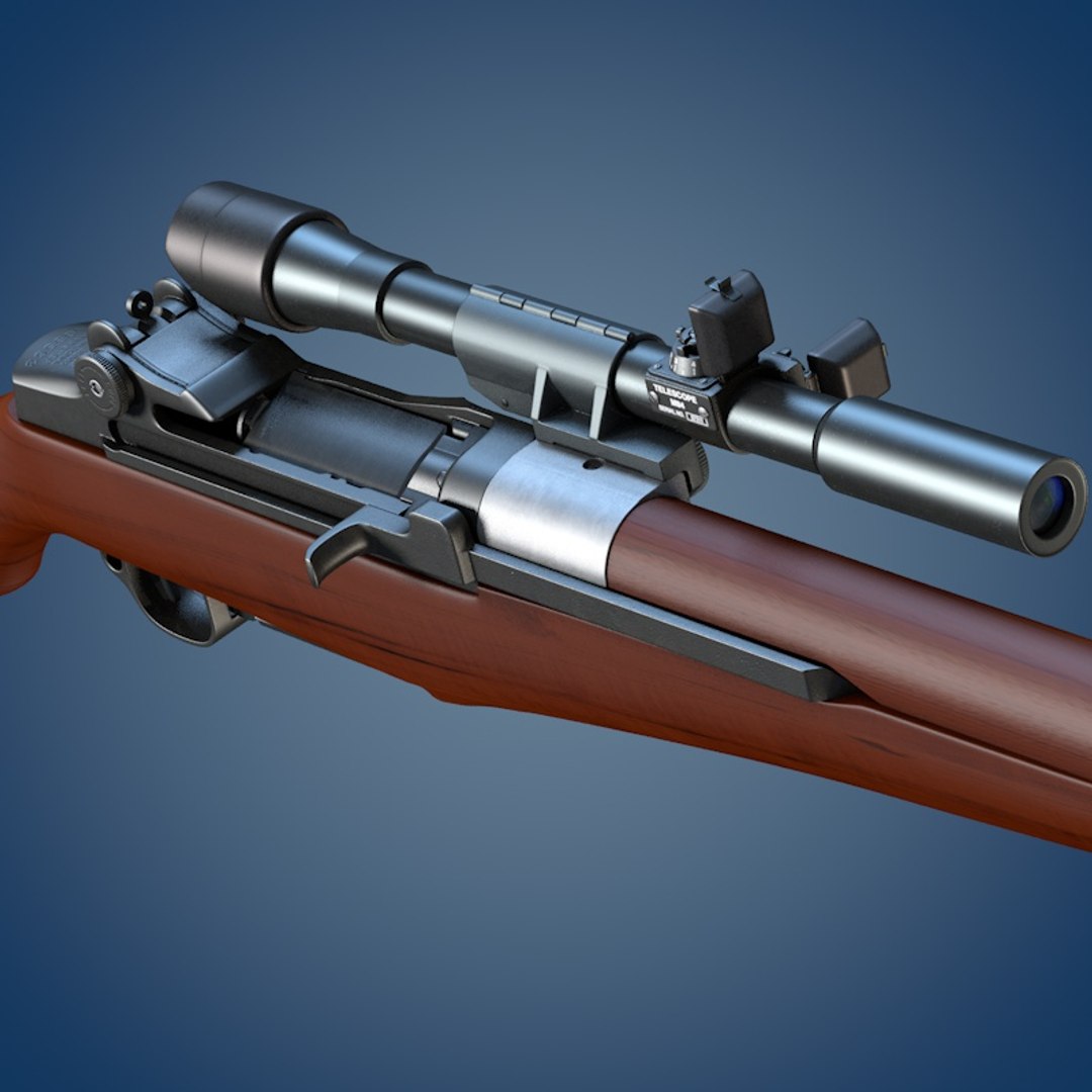 M1 Garand Rifle C4d