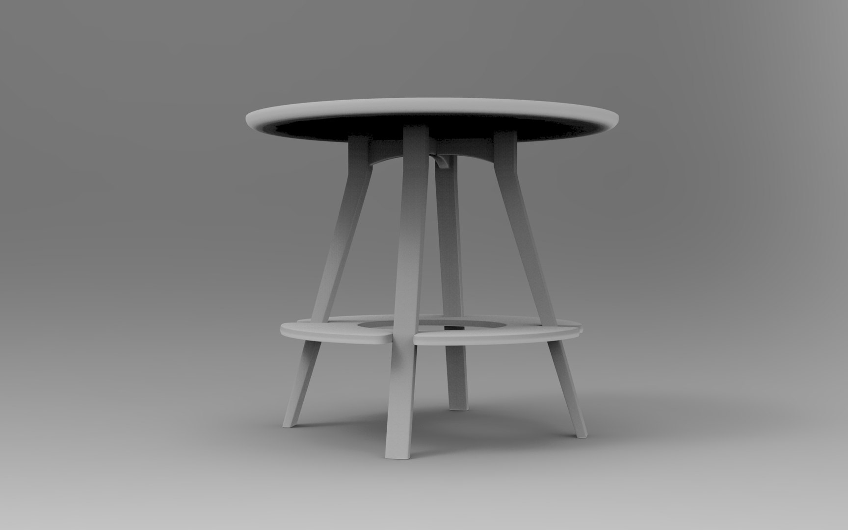 Zen Table 3D Model - TurboSquid 2047278