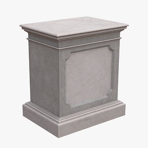 Pedestal 8 3D model