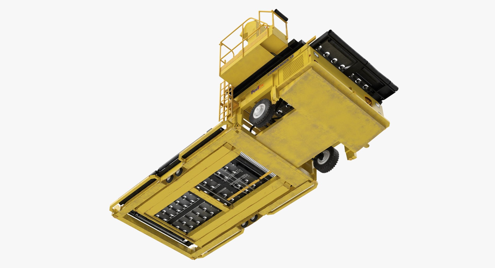 3D model aircraft ground support lower - TurboSquid 1241263