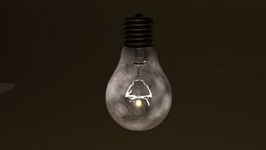 light bulb screw fitting 3d max