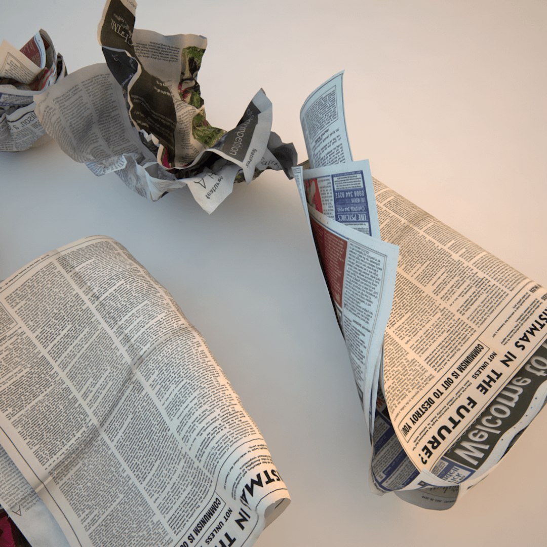 crumpled newspaper paper 3d model https://p.turbosquid.com/ts-thumb/v6/1yvVN9/5rvcKg80/crumpled_news_paper_0040/png/1442712998/1920x1080/fit_q87/c0ed22faee1692ccc60f68b323a724608e84de58/crumpled_news_paper_0040.jpg