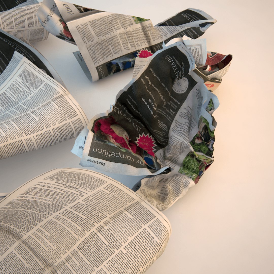 crumpled newspaper paper 3d model https://p.turbosquid.com/ts-thumb/v6/1yvVN9/KpeErQnB/crumpled_news_paper_0028/png/1442712998/1920x1080/fit_q87/15b9df20e1aef41182852c1f4a1ce3f0f59f55f0/crumpled_news_paper_0028.jpg