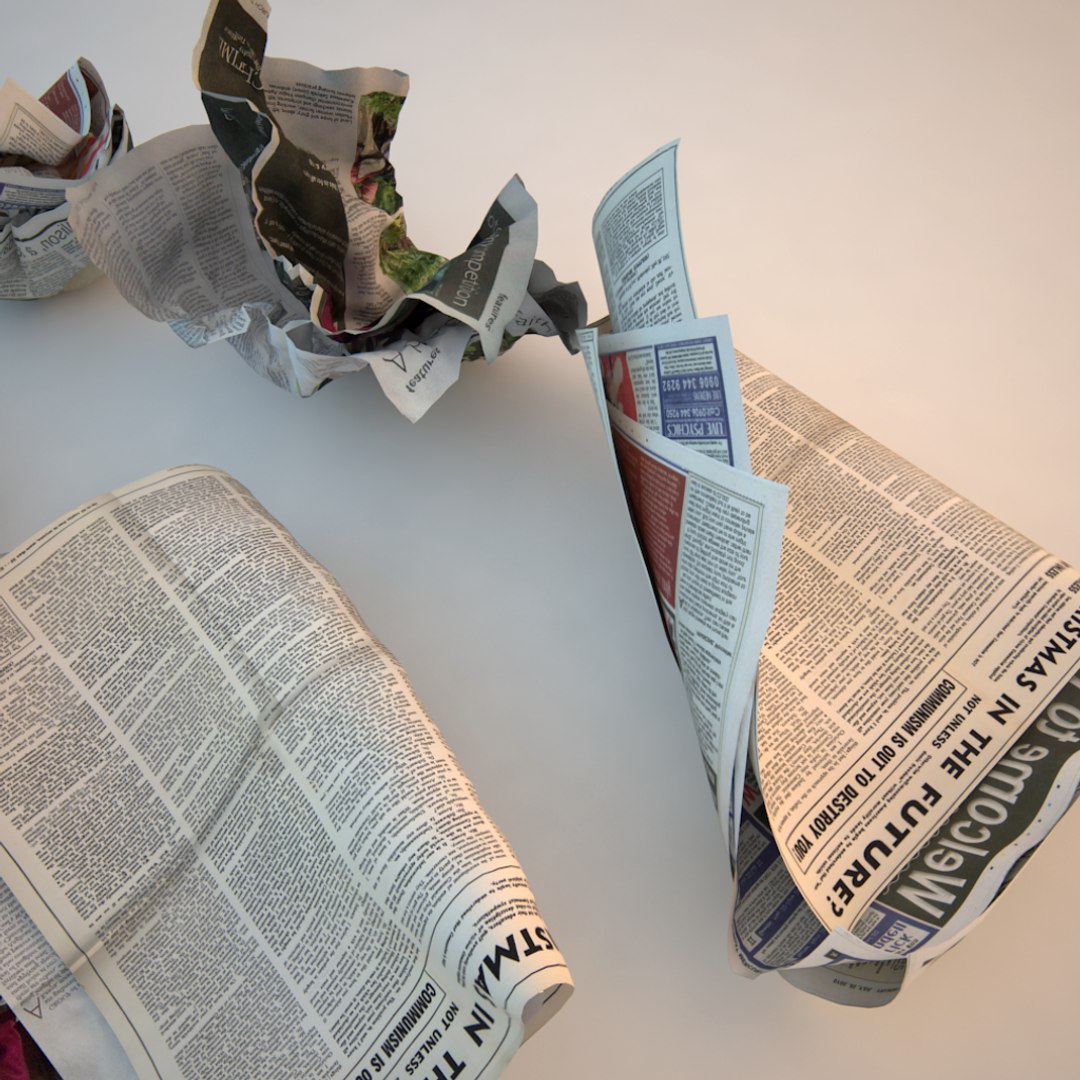 crumpled newspaper paper 3d model https://p.turbosquid.com/ts-thumb/v6/1yvVN9/eiFICYzn/crumpled_news_paper_0040/png/1442710783/1920x1080/fit_q87/4683d774f7c82855407d7bffea1b5ec725748c64/crumpled_news_paper_0040.jpg