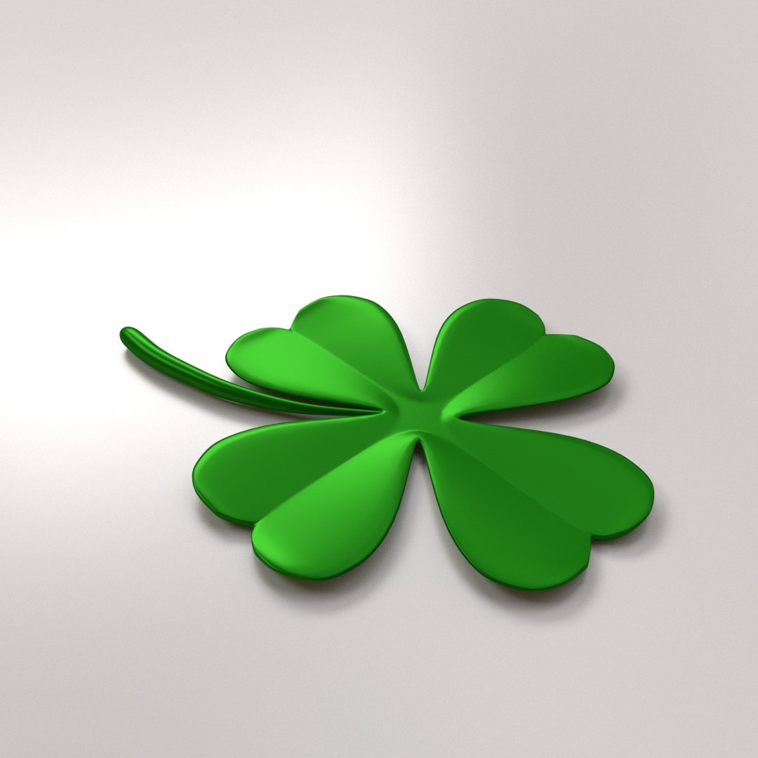 3D clover leaf https://p.turbosquid.com/ts-thumb/v6/5VbVST/0cAFI3JH/pic3/jpg/1544532442/1920x1080/fit_q87/1d7159f2194502b2250adcaed76ba62c17a1f956/pic3.jpg