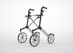 walker rollator 3D model
