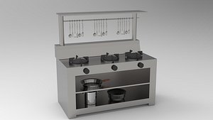 Commercial Burners Gas Stove - Cooking Range