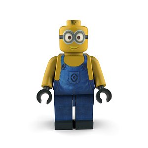 3D minion follower character
