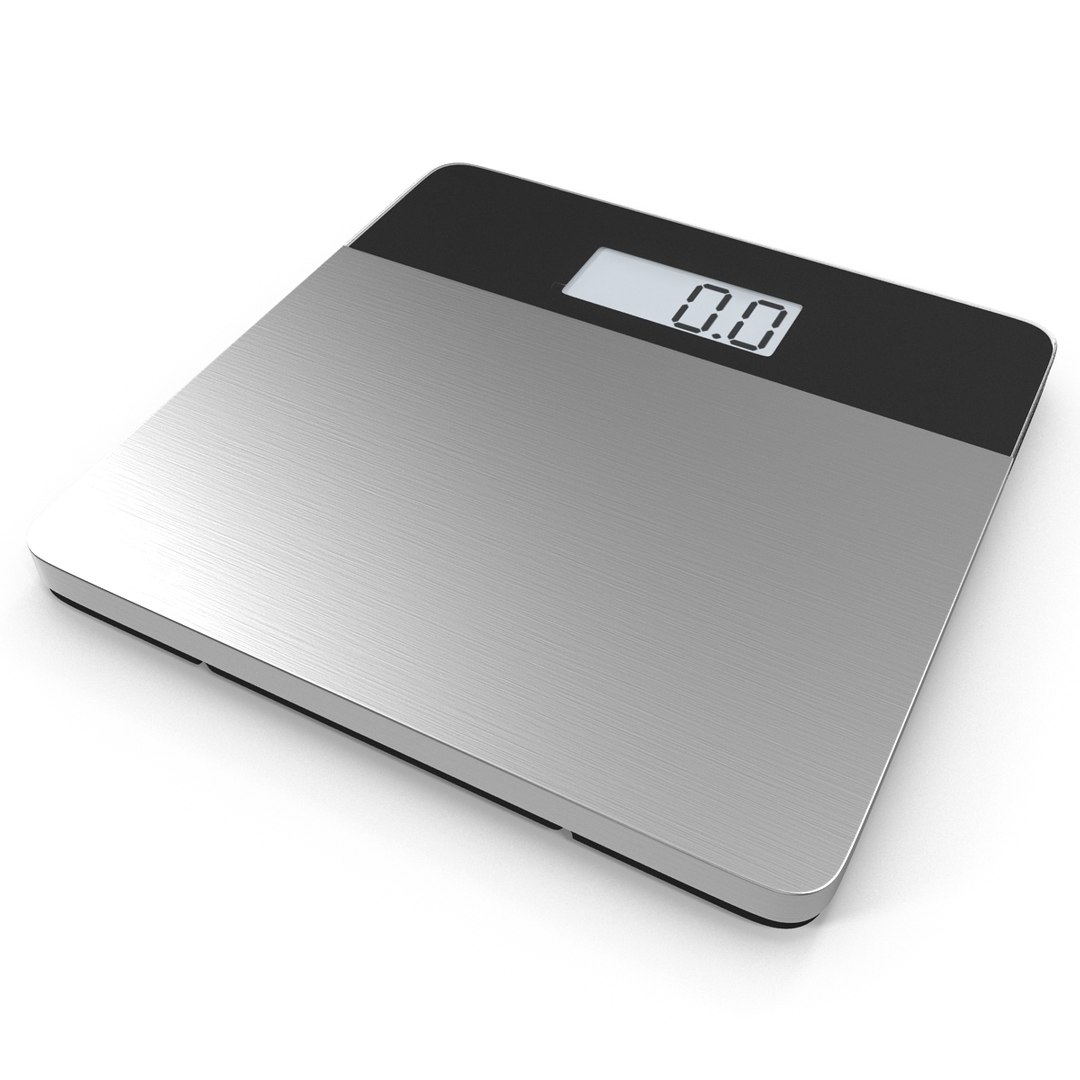 Bathroom Scale 2 Generic 3D Model preview
