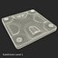 Bathroom Scale 2 Generic 3D Model