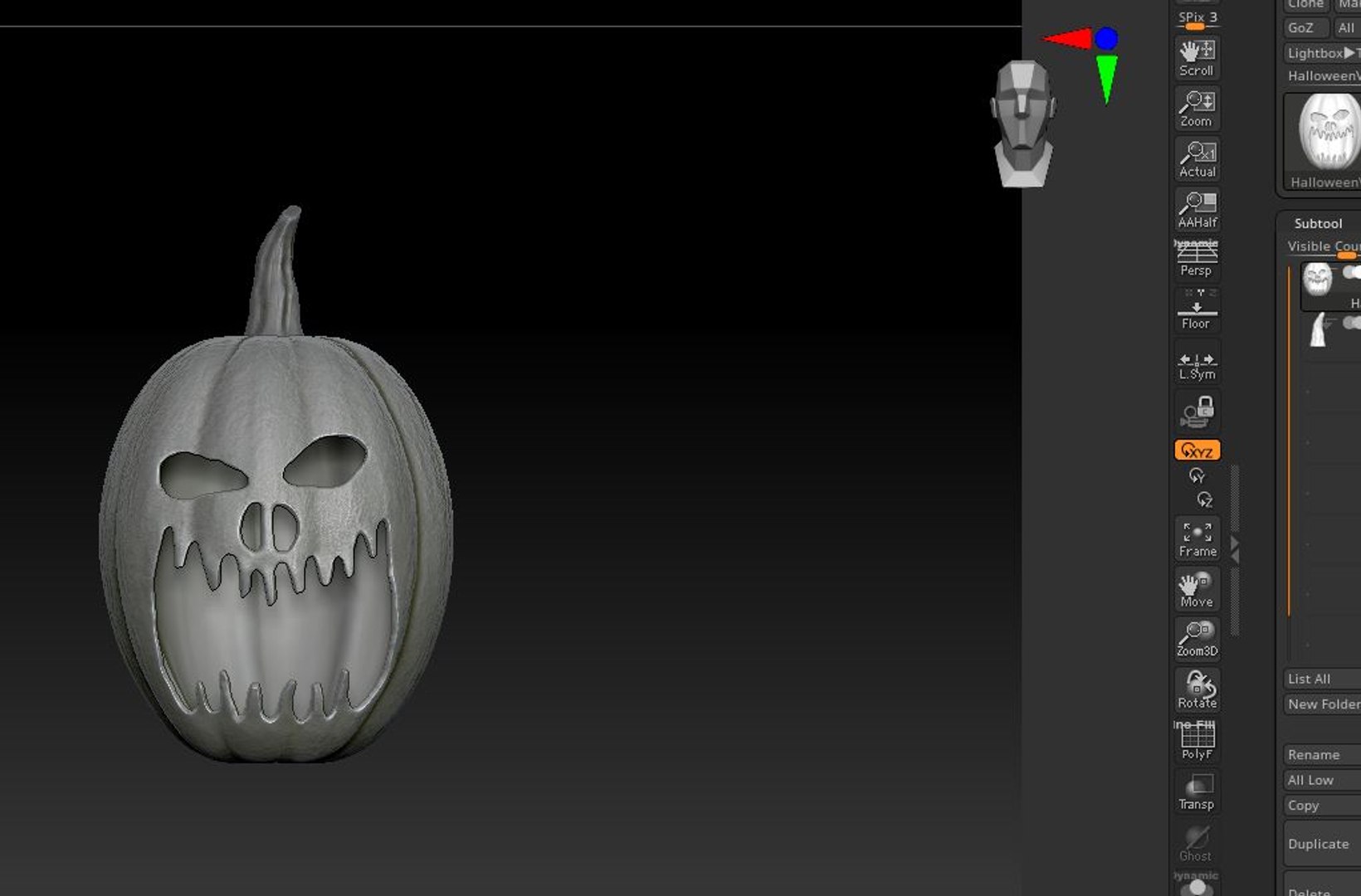 halloween v4 3D https://p.turbosquid.com/ts-thumb/v6/DTybwW/rVoxPYNZ/zbrush/jpg/1601856262/1920x1080/fit_q87/7a8e88b4d54a4619bc95668c4c6e2da02cd62fc9/zbrush.jpg