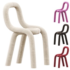 BOLD Chair By Moustache 3D model