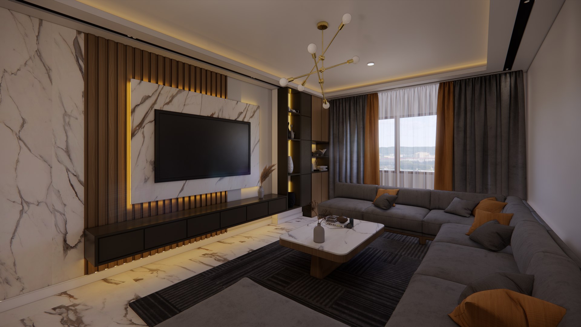 3D living room - TurboSquid 2082267