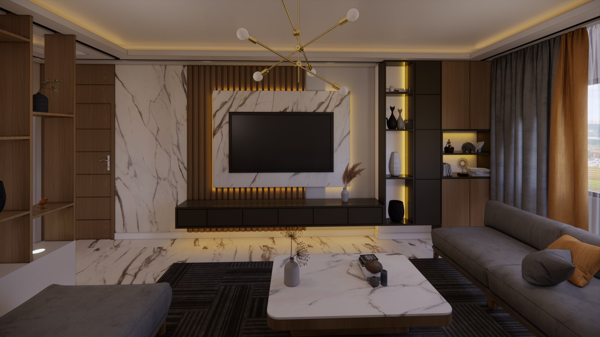 3D living room - TurboSquid 2082267
