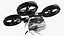 SciFi Futuristic Passenger Drone Rigged