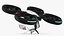SciFi Futuristic Passenger Drone Rigged