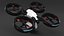 SciFi Futuristic Passenger Drone Rigged