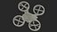 SciFi Futuristic Passenger Drone Rigged
