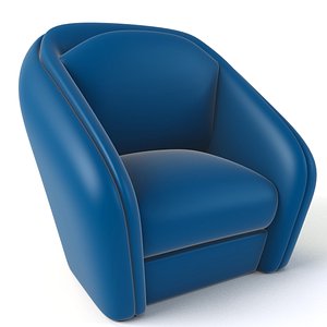 cartoon armchair obj