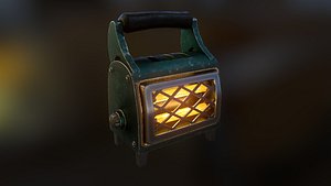 heater 01 low-poly 3D model