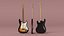 3D model Fender Stratocaster Guitar