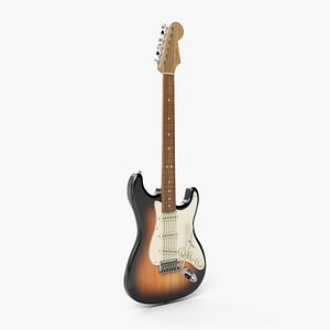 3D model Fender Stratocaster Guitar