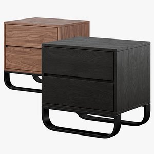 Strado Bedside Table 3D model