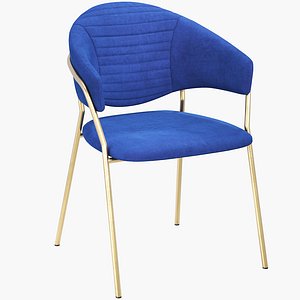 3D modern glam gold cay model