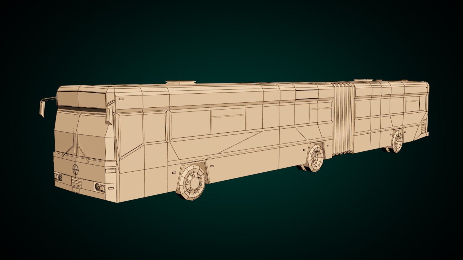 Bus City B Model - TurboSquid 1424014