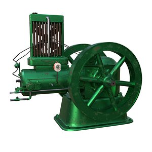Fairbanks Morse ZC-208 12 HP Engine 3D model