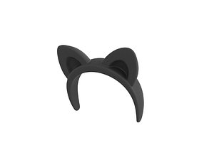 Prop103 Cat Headband 3D model