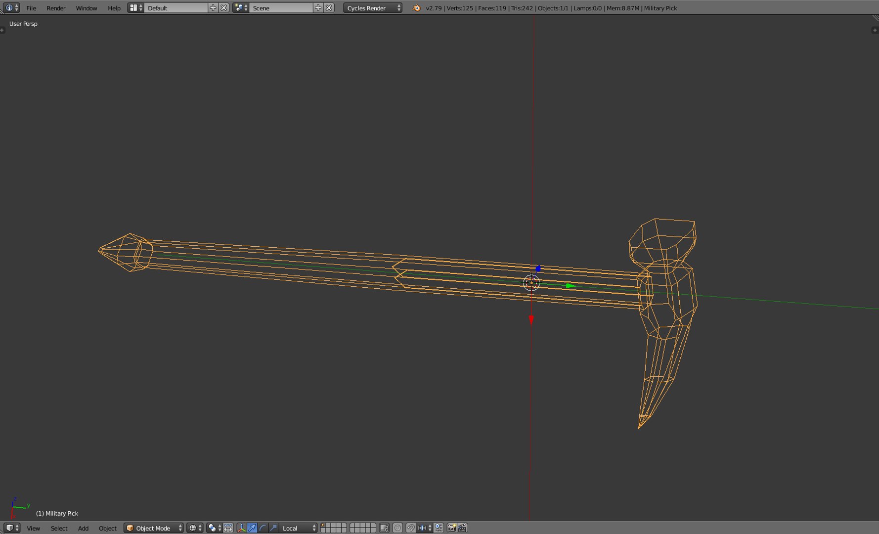 Kit 6 maces 3D model - TurboSquid 1264678